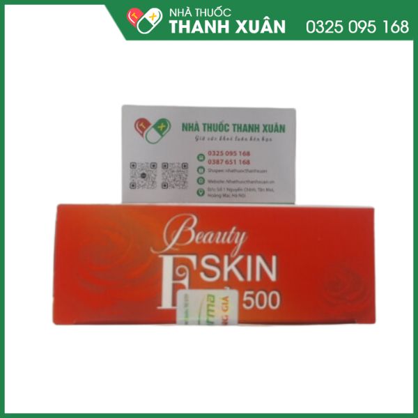 Beauty Eskin đỏ 500 bổ sung vitamin E